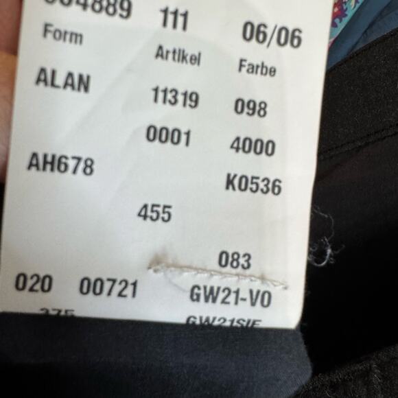 Atelier Gardeur Dress Casual Pants Solid Gray Polyester Blend Mens 35x32 Preppy - Picture 9 of 10